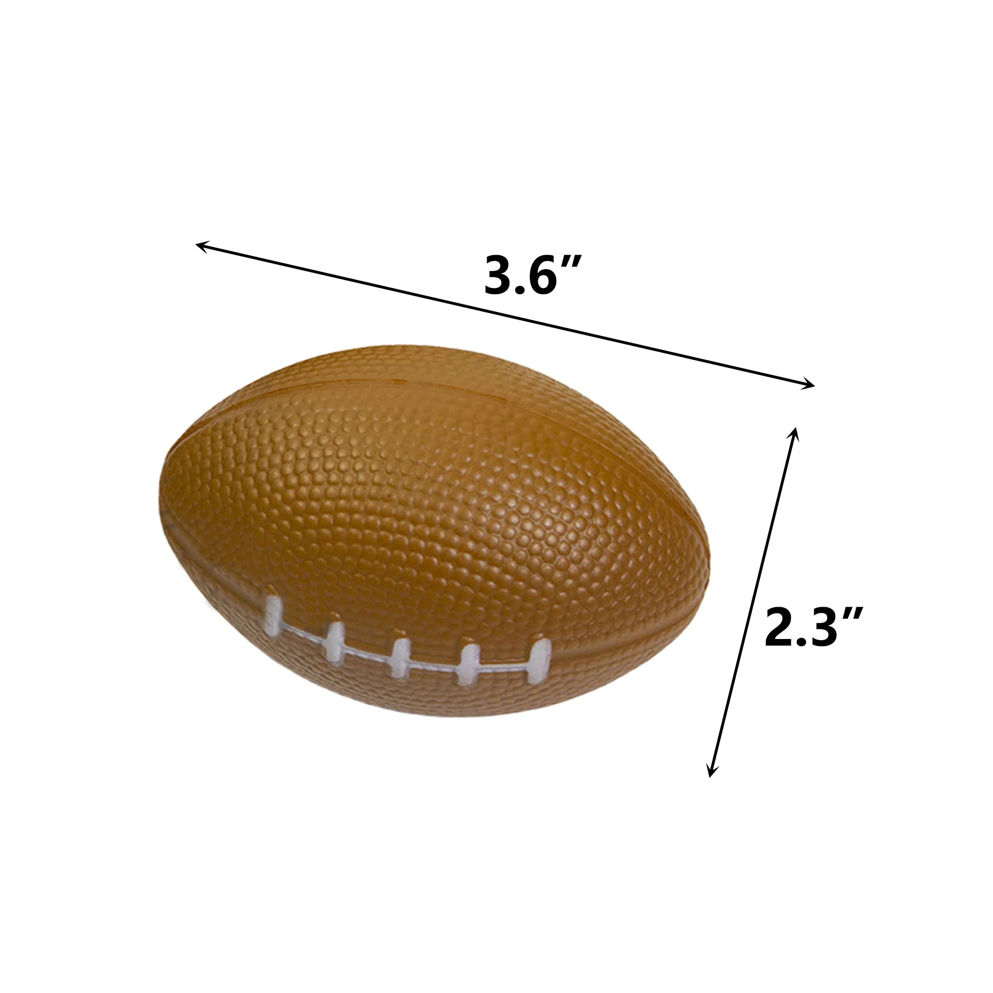 MOQ20 3.6" PU Decompression Football 4