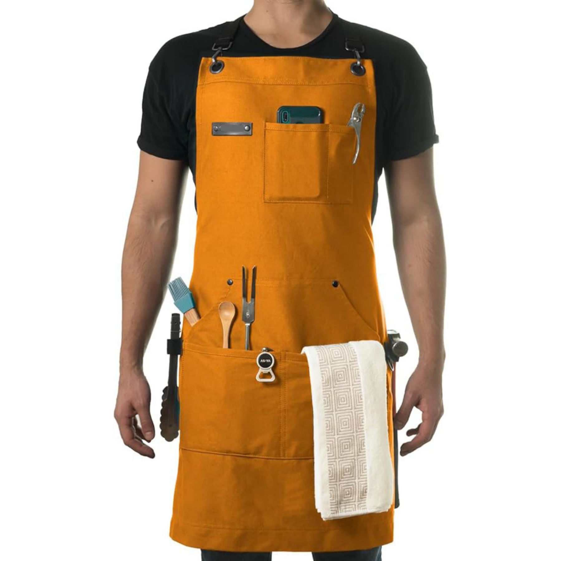 Cotton Canvas BBQ Apron 13