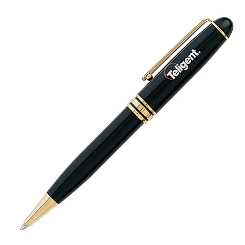 Danish-I Luxury Ballpoint Pen with Gold Accents 4