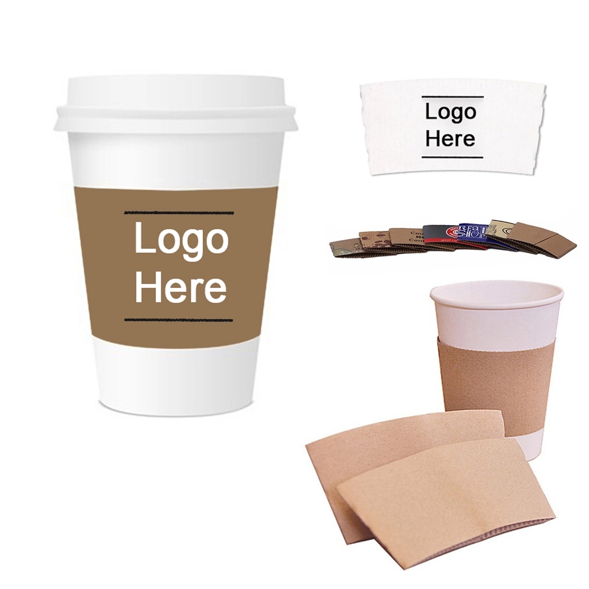 Kraft Coffee Clutch Insulated Beverage Wraps 1