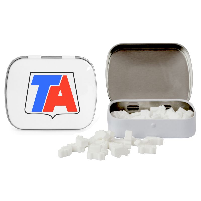 Domed Tin with Truck Shaped Mints 4