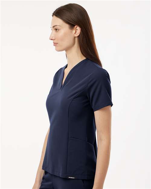Women's Calix Fit & Flare Scrub V-Neck Top - W10003 30