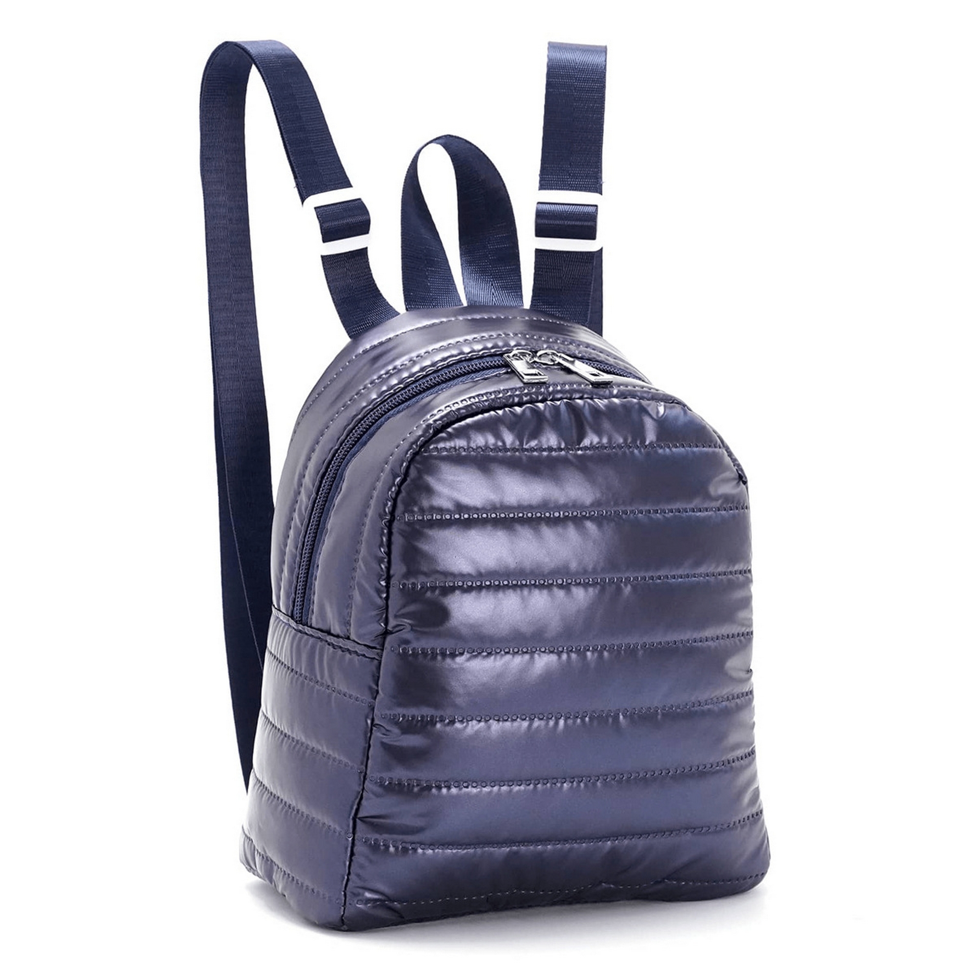 Fashionable Shiny Padded Puffer Backpack 4
