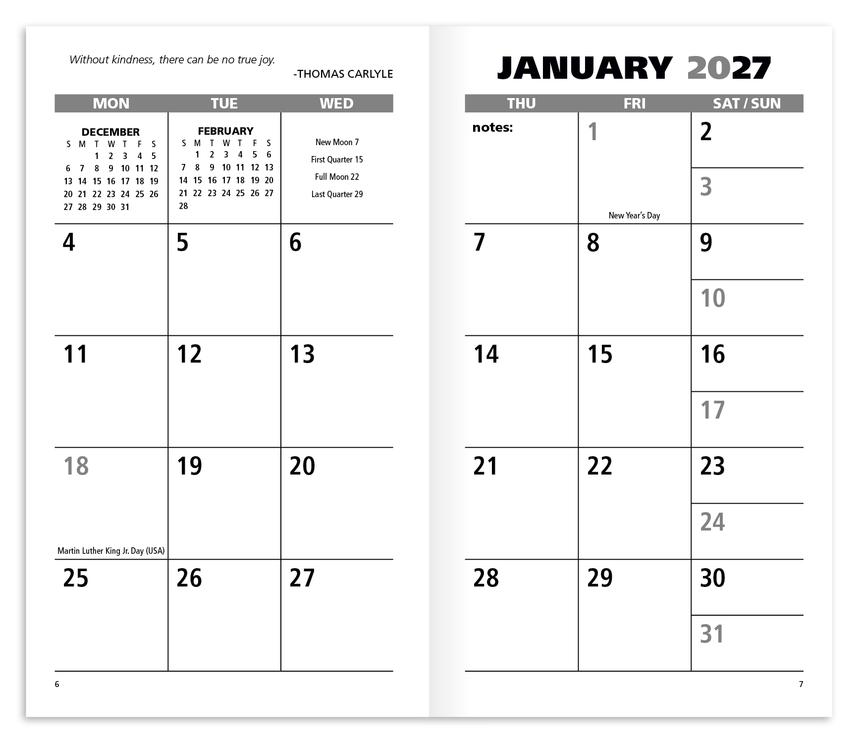 Good Value™ Value Monthly Pocket Planner 115