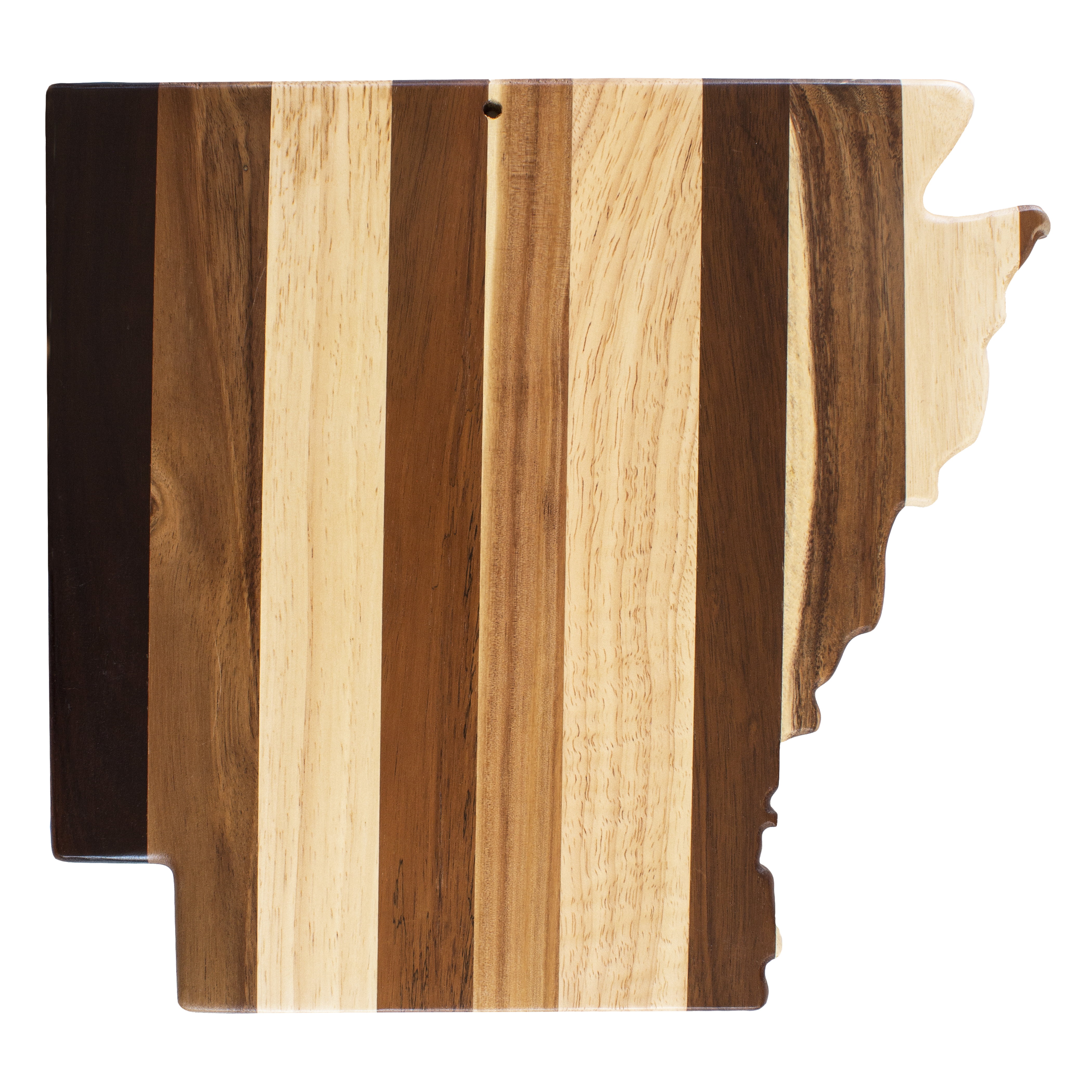 Rock & Branch® Shiplap Series Arkansas State Shaped Wood Serving and Cutting Board 3