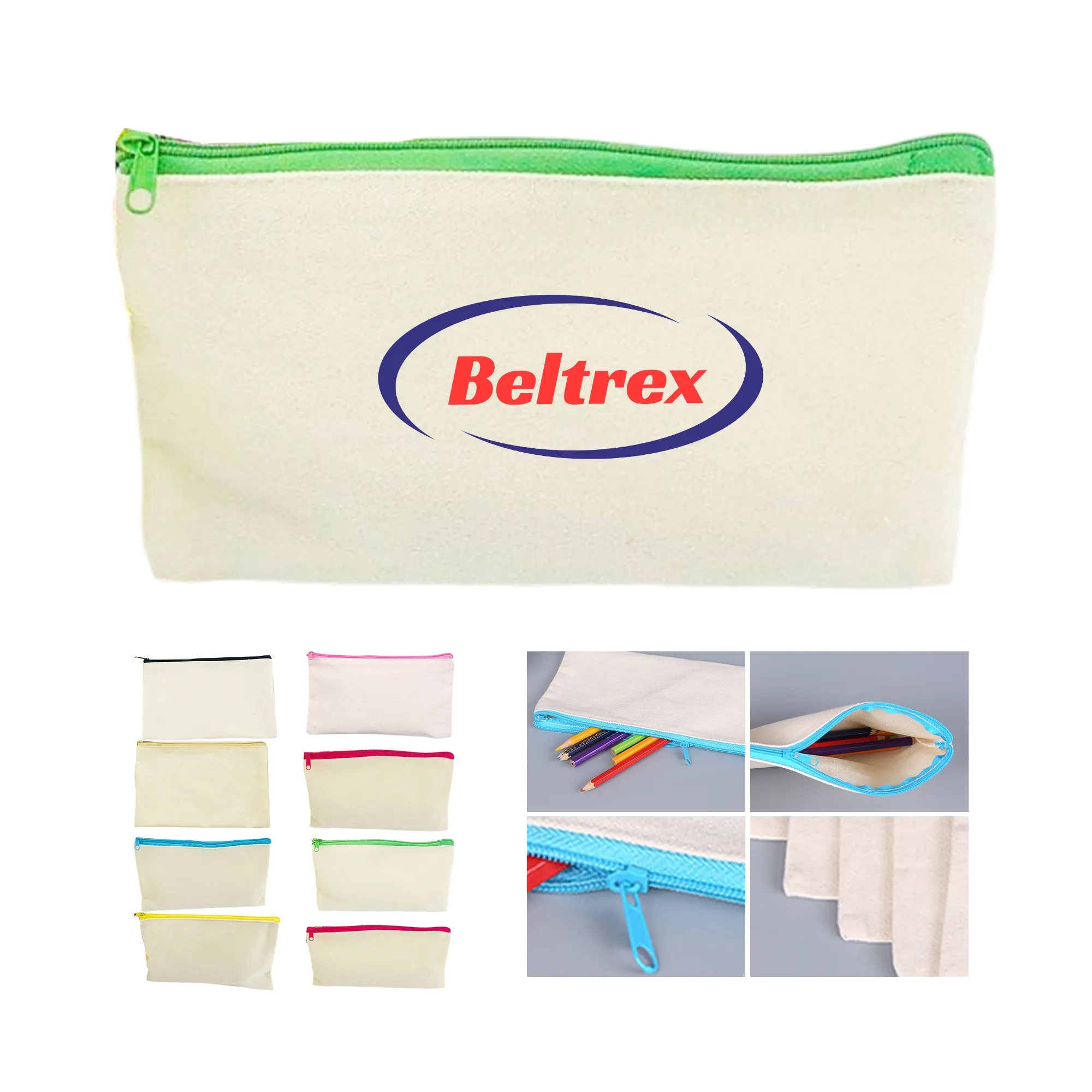 Customizable Canvas Pen Case 7
