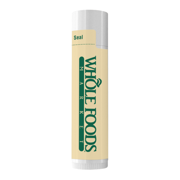 Natural Lip Moisturizer with Organic Ingredients in White Tube 8