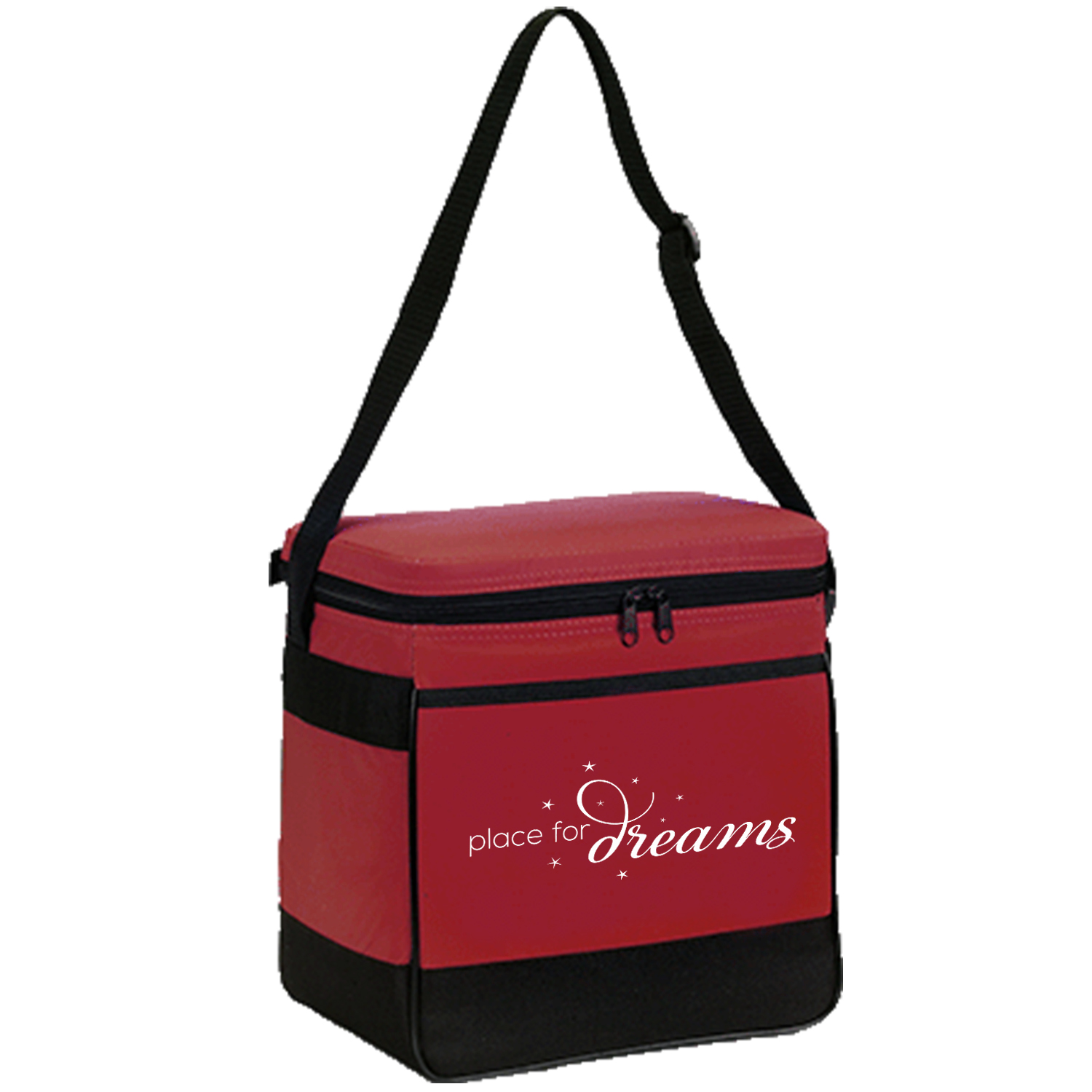 Premium Insulated 12 Pack Lunch Cooler Bag w/ Heat Sealed Reinforced Bottom (10" x 11" x 7") 2