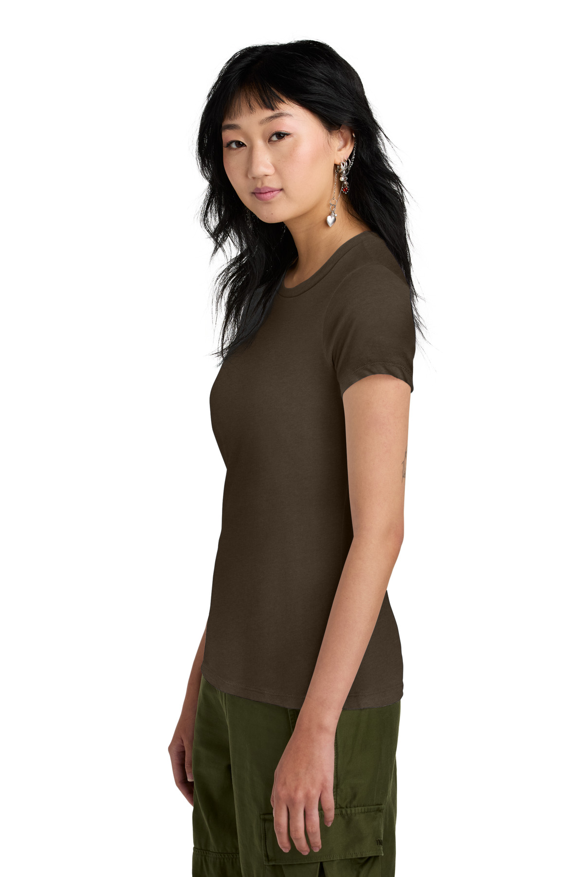 District Women's Perfect Weight Tee. DM104L 196