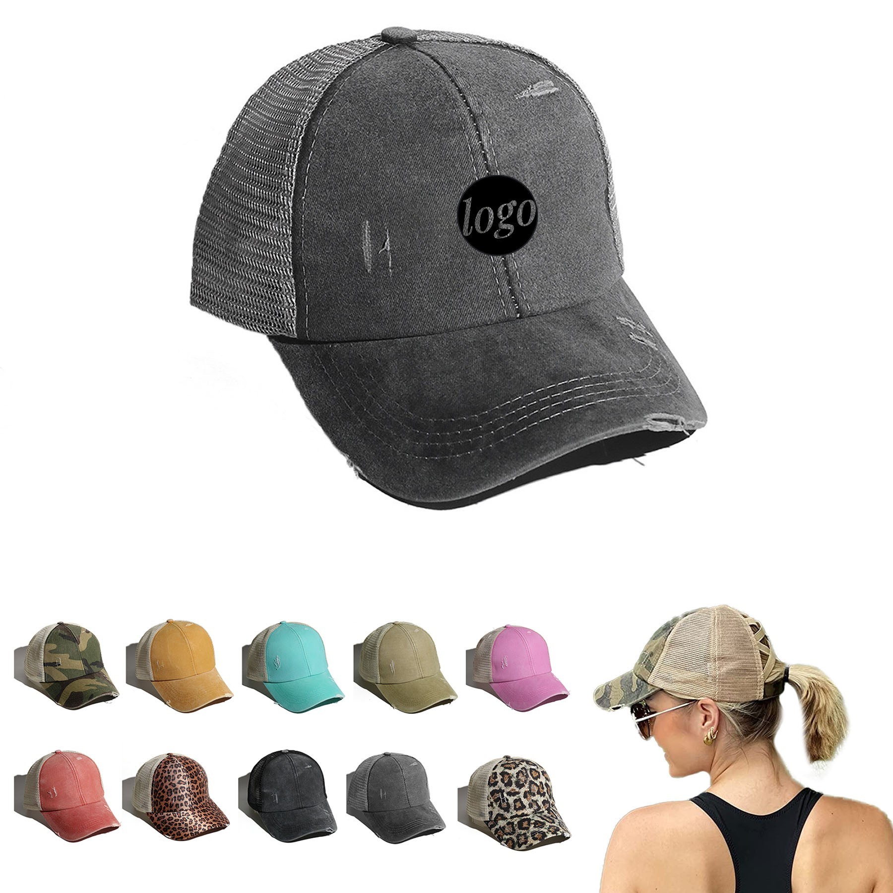 Ponytail Cap