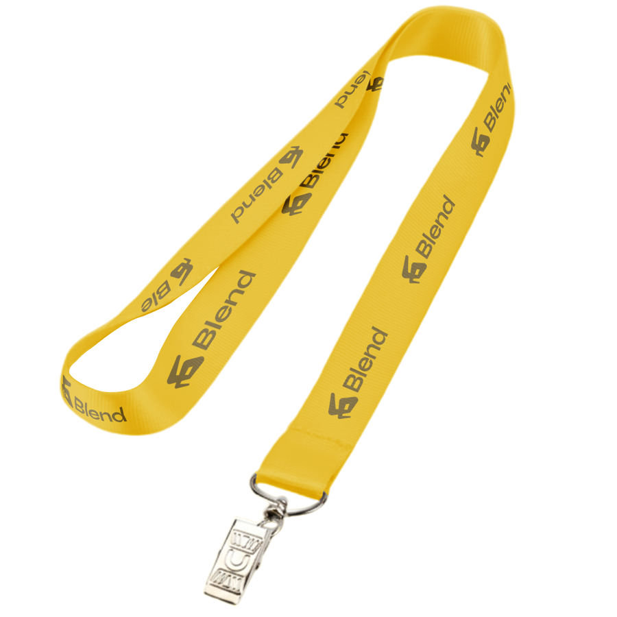 Nylon 1" Wide Lanyard 4