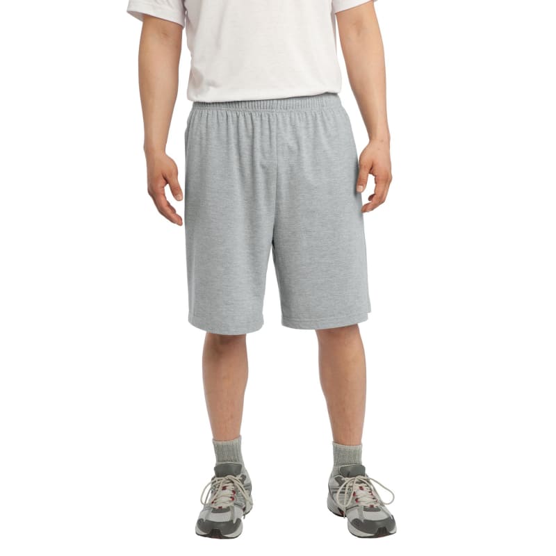 Sport-Tek Jersey Knit Short With Pockets. 4