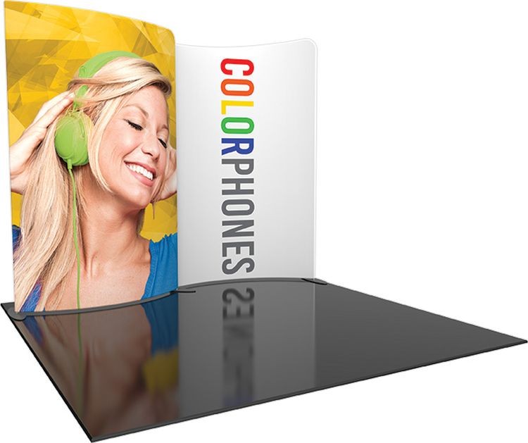 Formulate Designer Series 10ft Fabric Backwall Kit 03