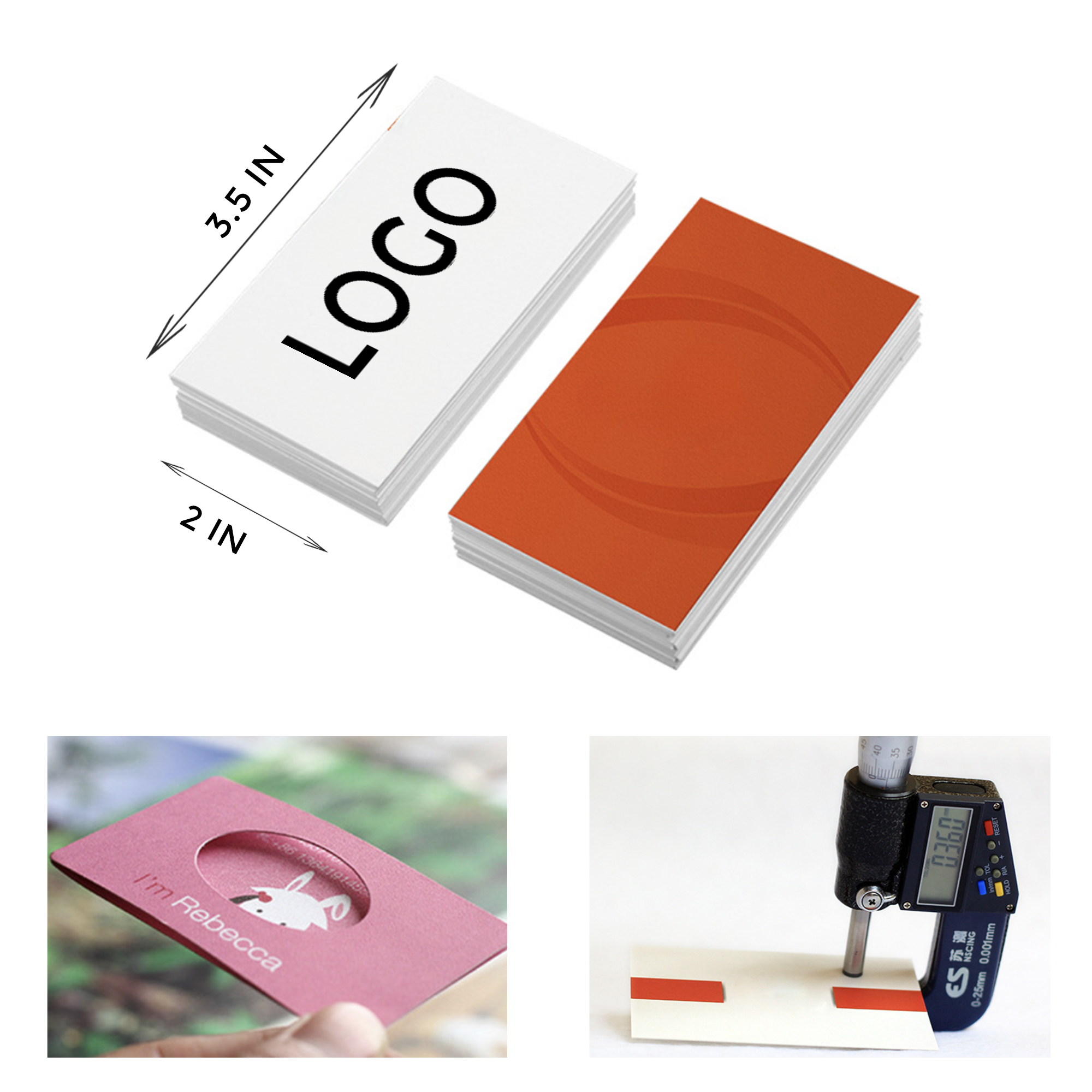 Versatile Coated Paper Business Card 1