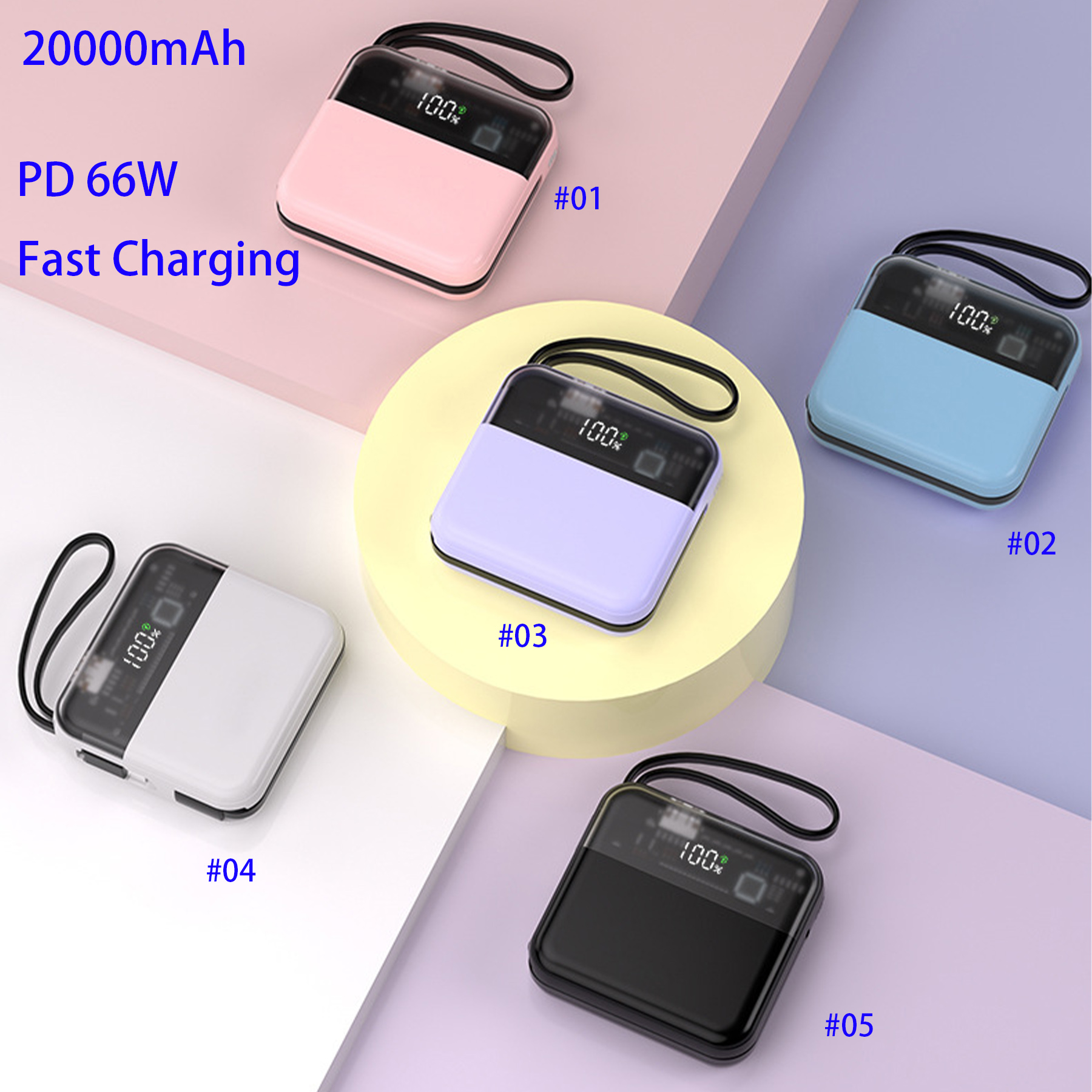 20000mAh Mini Power Bank