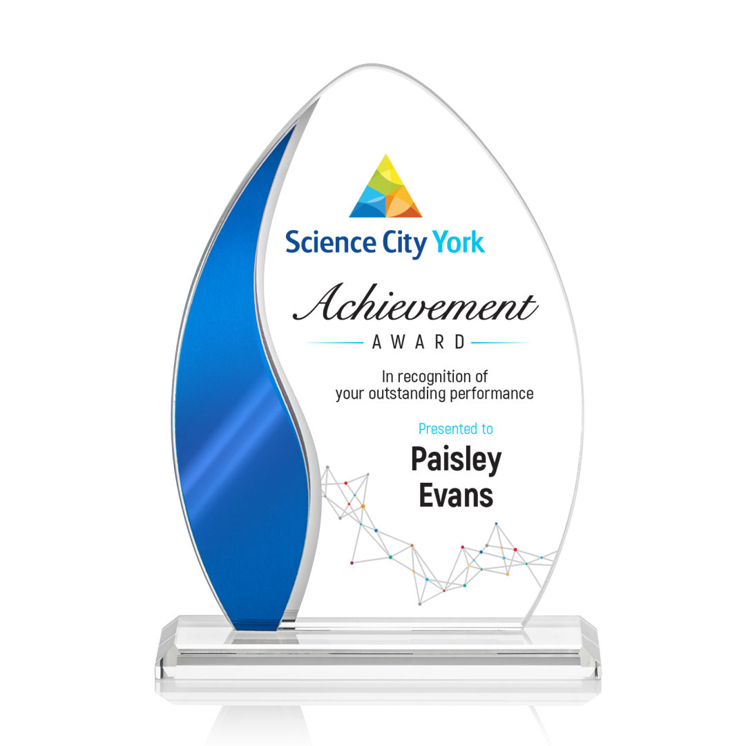 Sherborne VividPrint™ Award - Blue 11