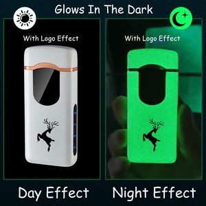 Round Dual Arc Lighter With Sensor Activation And USB Charging 13