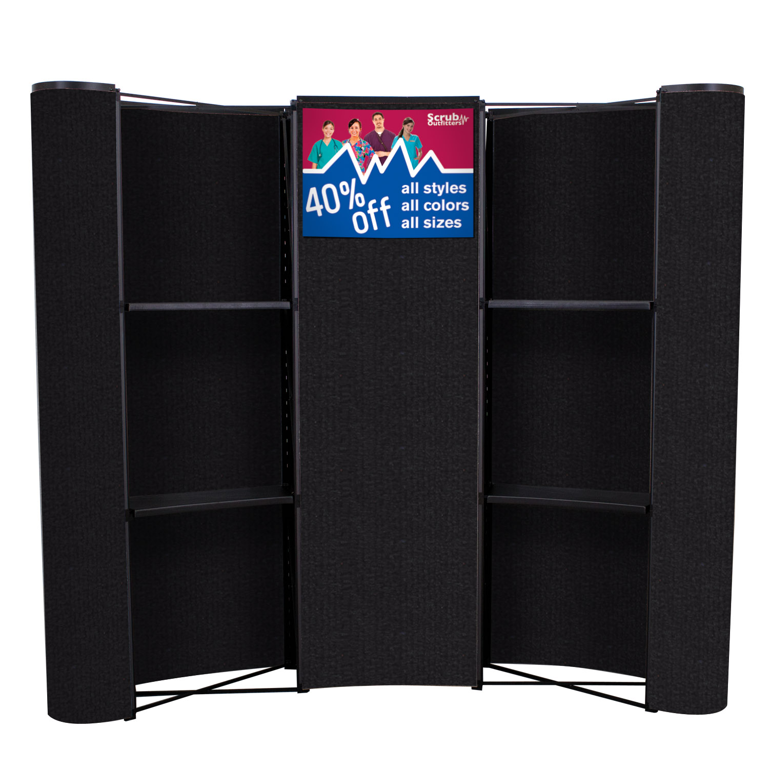 8' Deluxe Merchandiser Kit 4