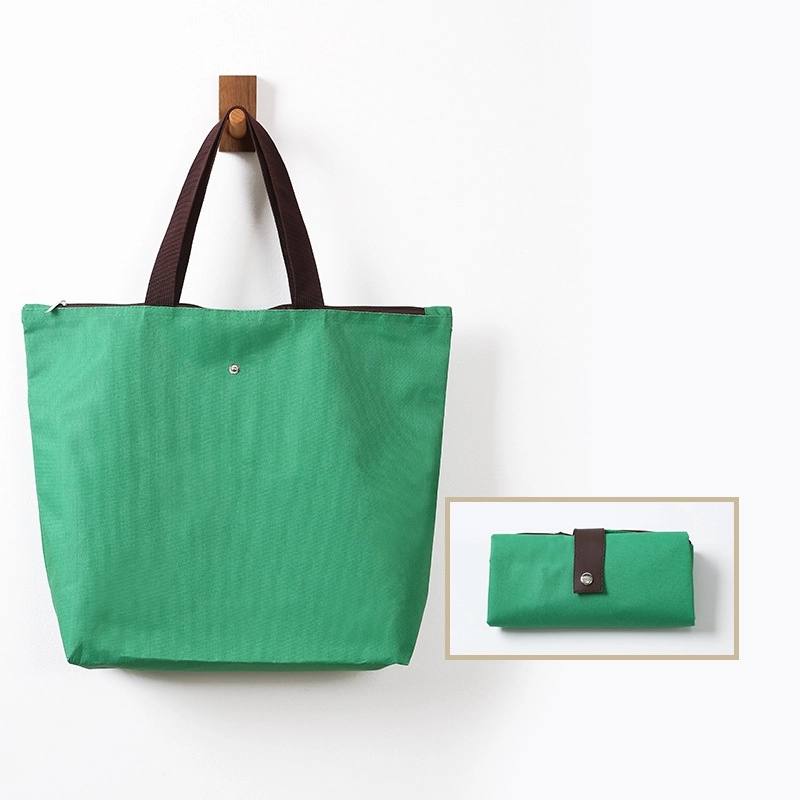 Custom Folding Oxford Fabric Shopping Bag, custom tote bag with logo imprint 2