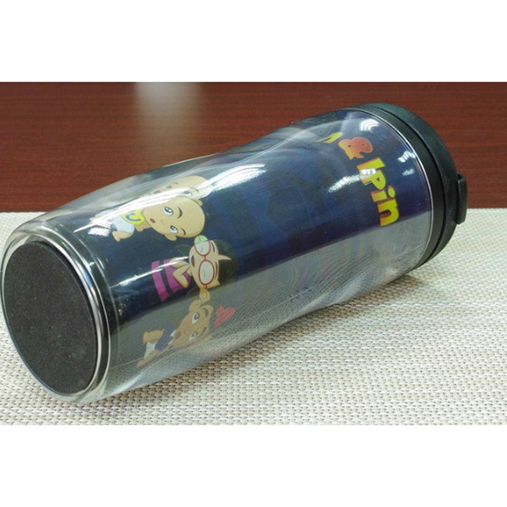 Customizable Double Layer Plastic Color-Changing Cup 2