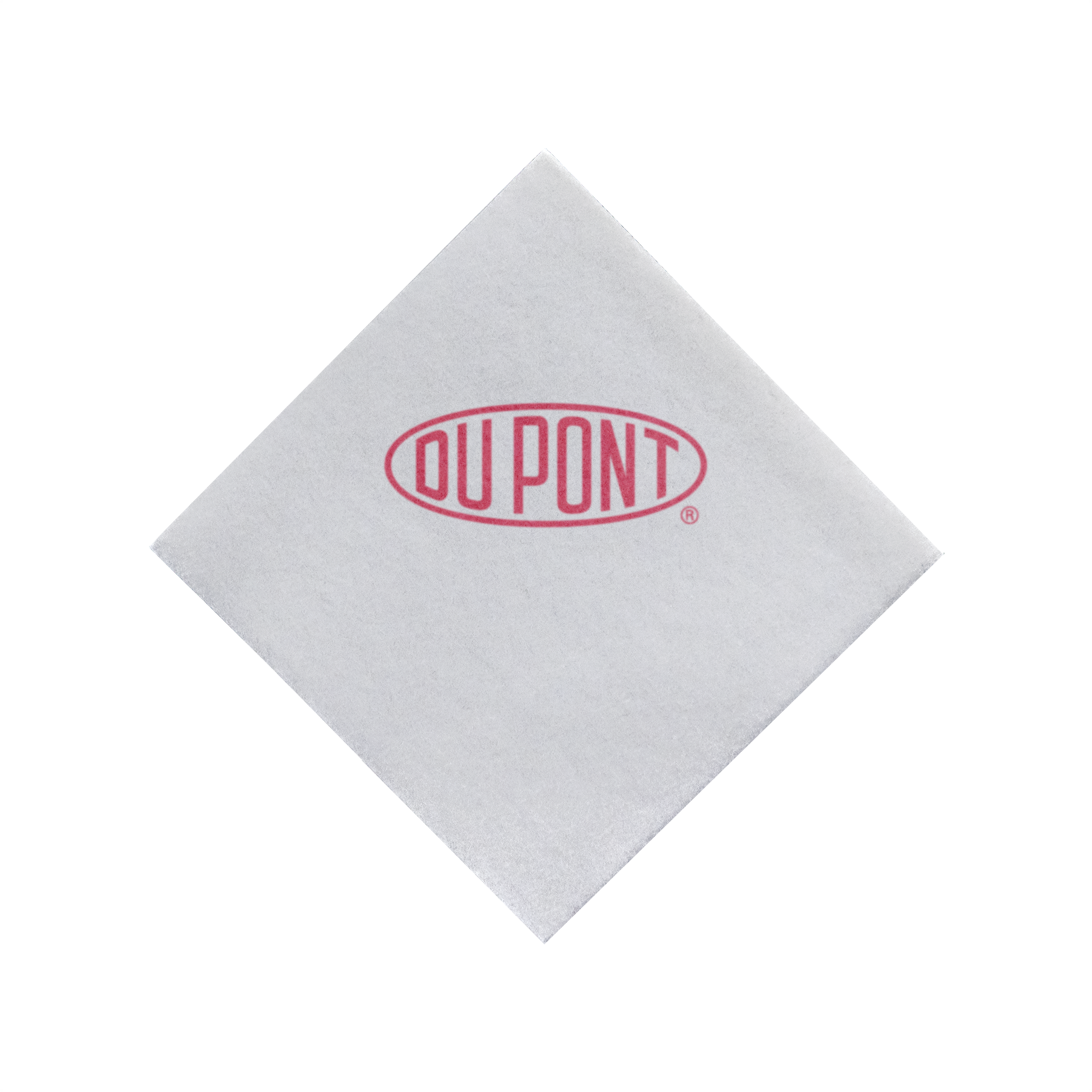 Almost Linen Beverage Napkin 1 Ply Heavy Weight 1/4 Fold White Tradition Print 3