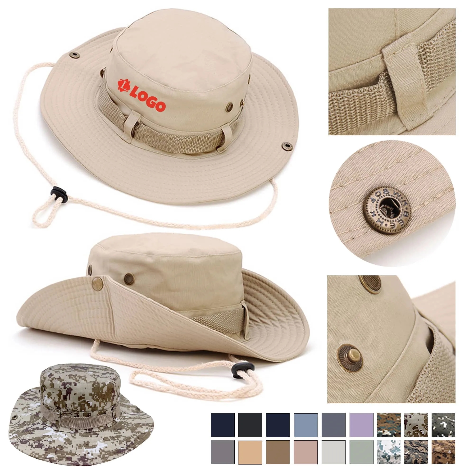Outdoor Adventures Wide Brim Hat 2