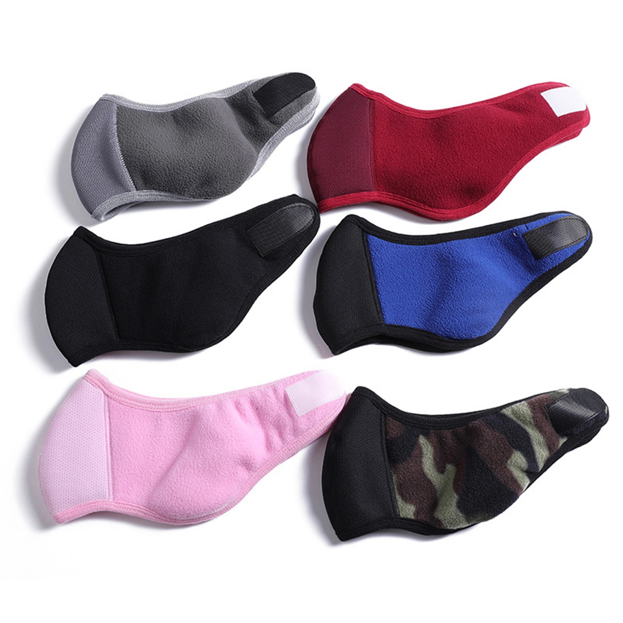 Two-in-one warm earmuff face mask 3