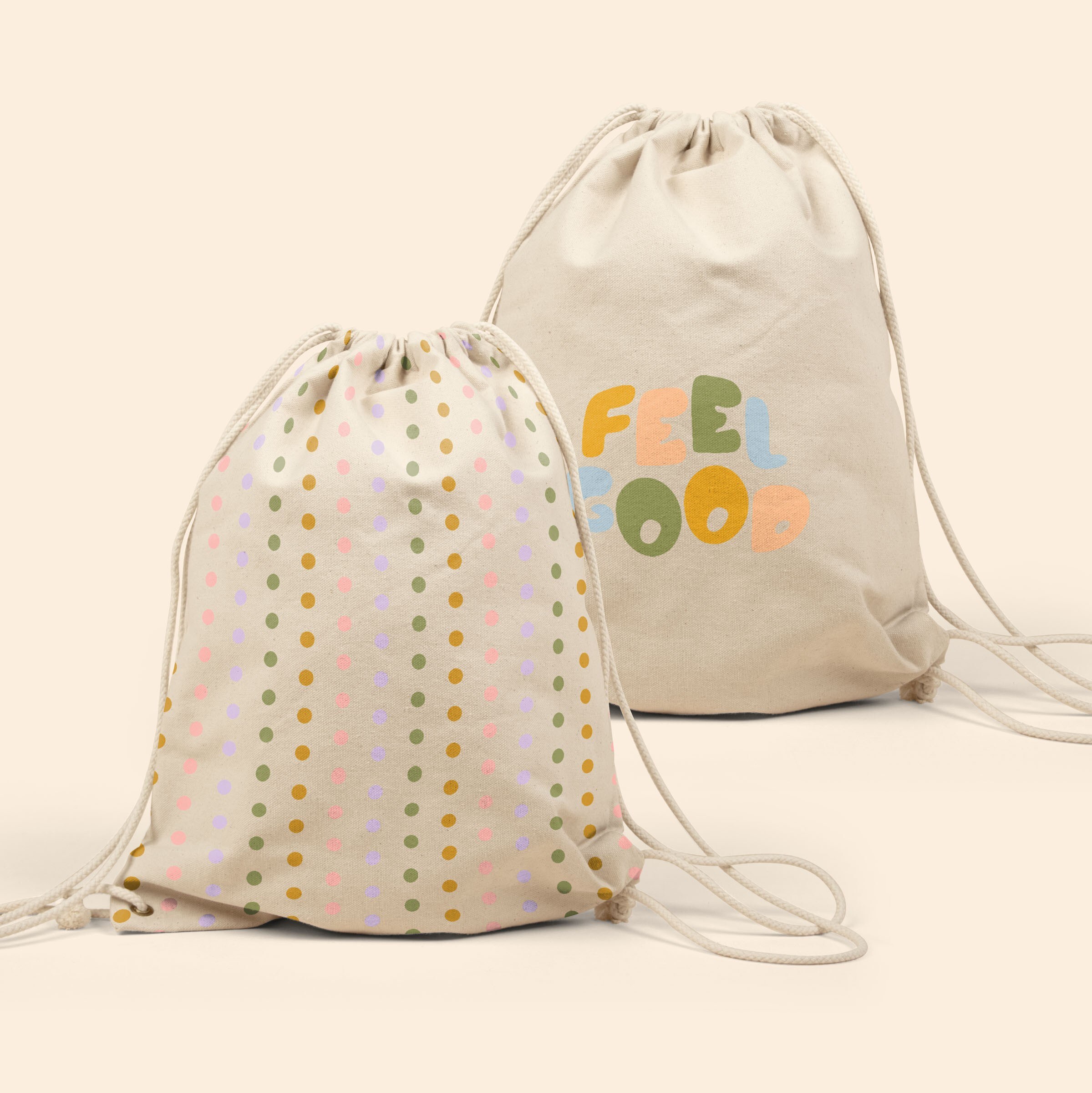 PIGGY BACK - NATURAL CANVAS