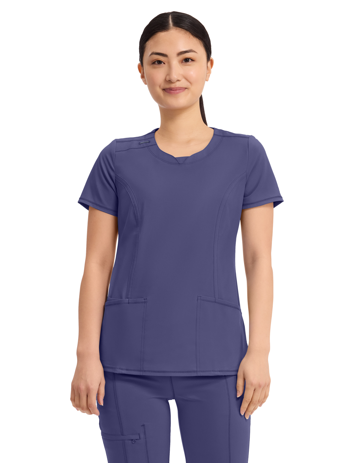Infinity - Women's 3-Pocket Round Neck Top 128