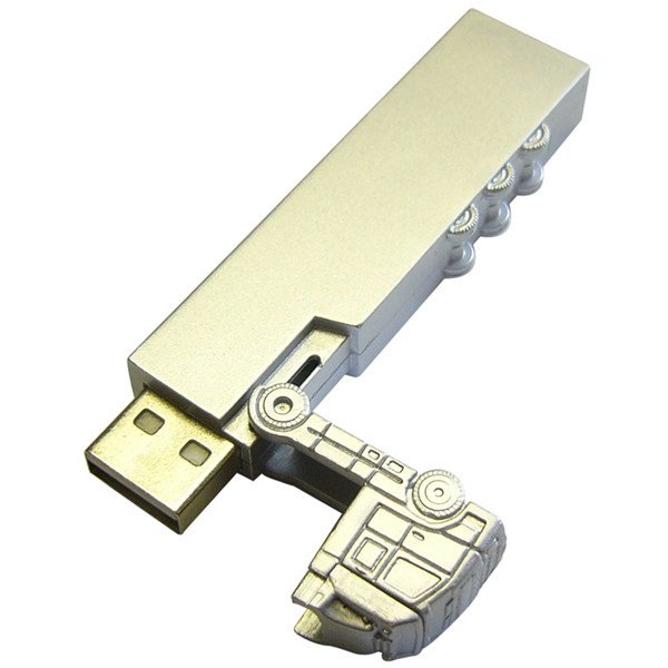 Plastic Truck USB Flash Drive w/ Cab Cap 8