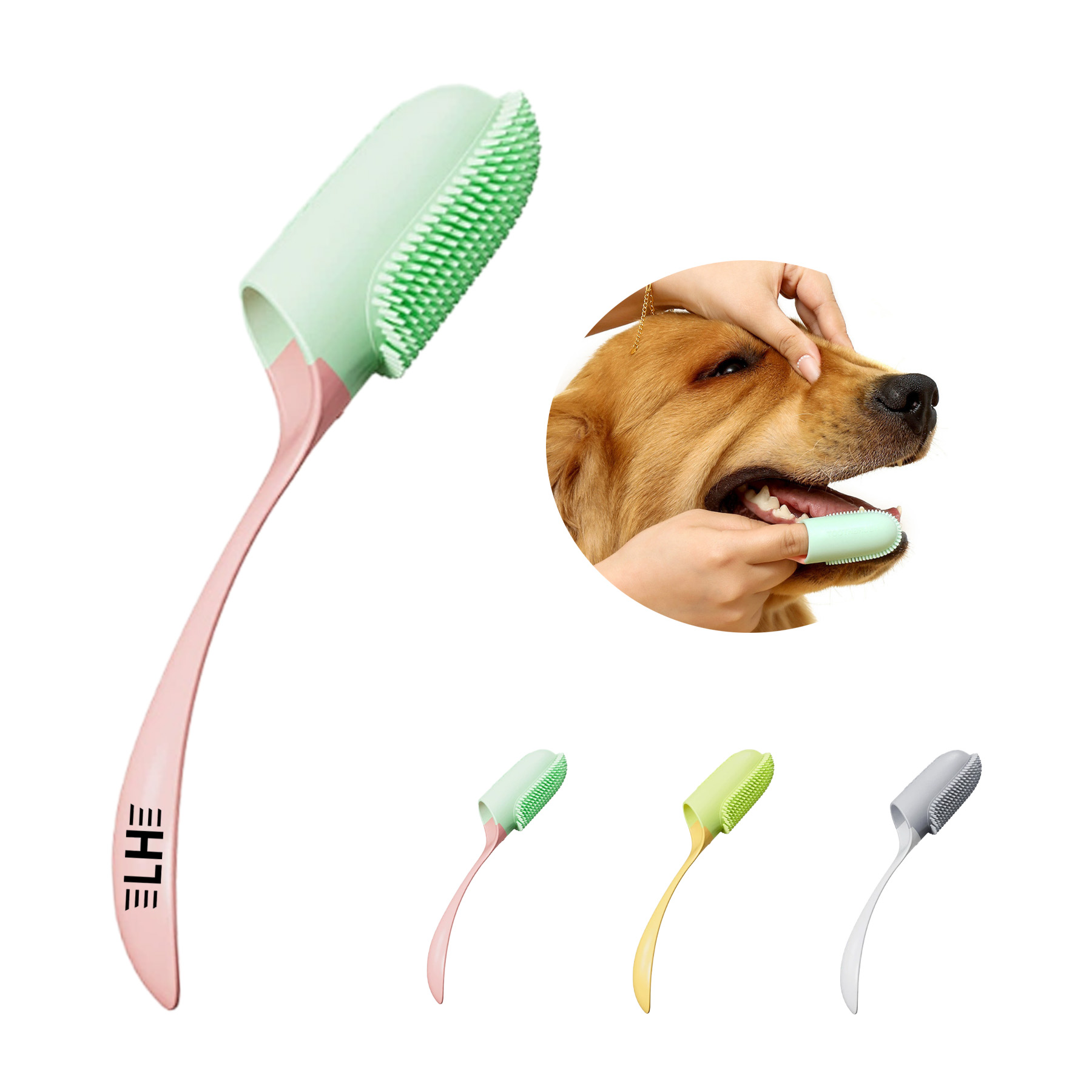 Pet Finger Cots Toothbrush 2