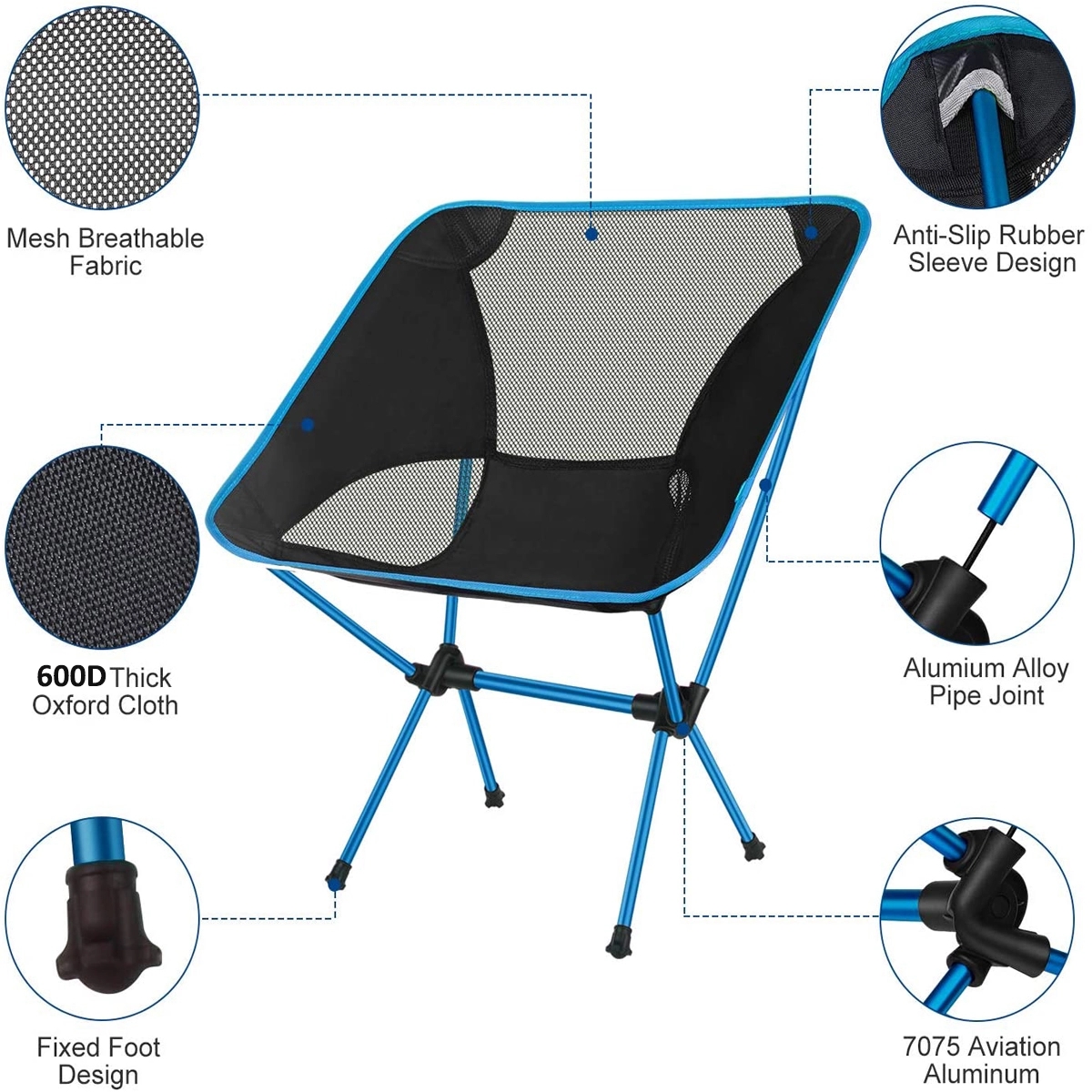 Ultralight Backpacking Camping Chair 2