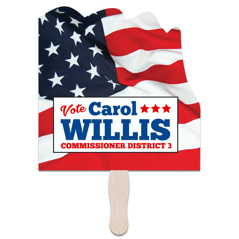 Flag Hand Fans 6