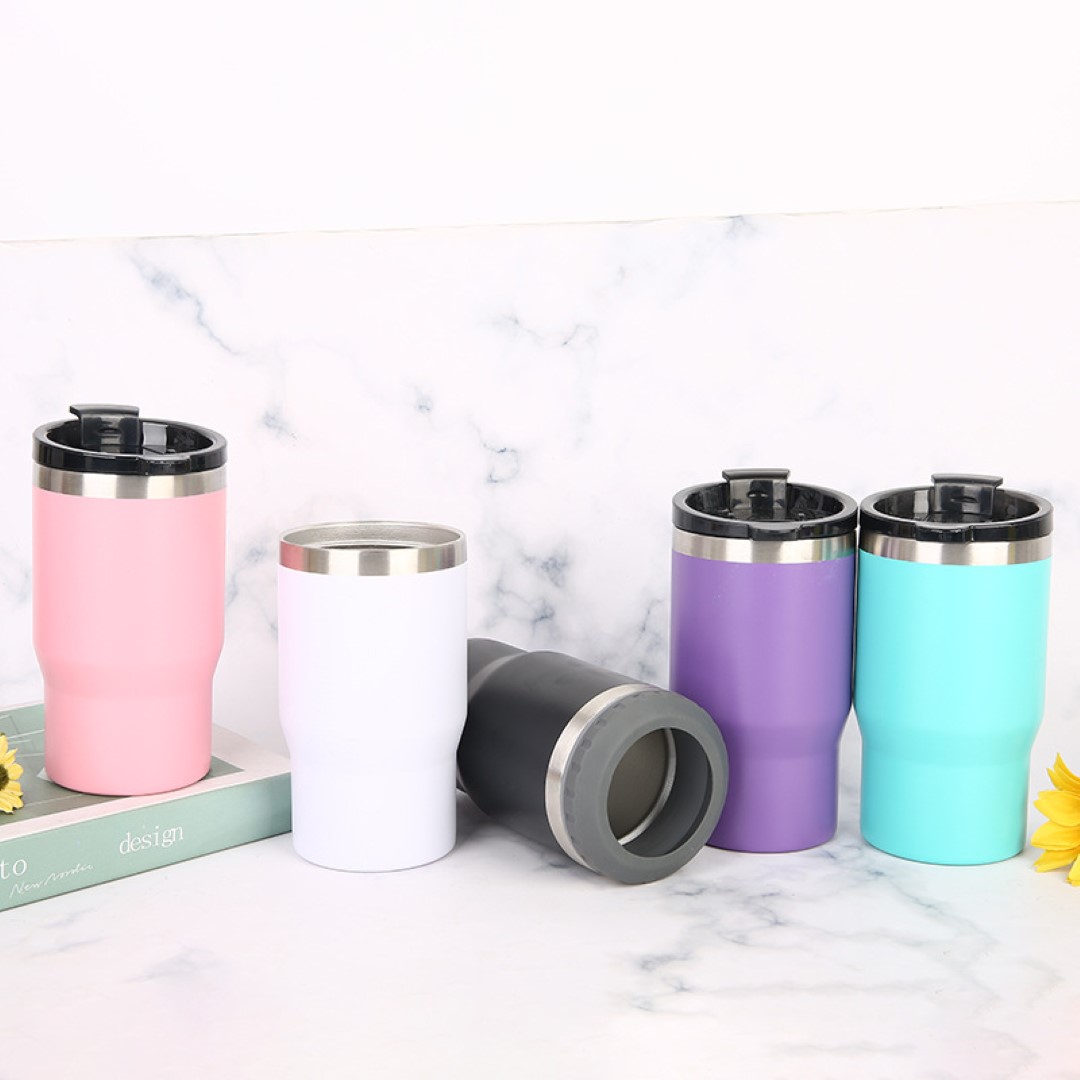 Freezable Stainless Steel Insulated Beer Holder 7