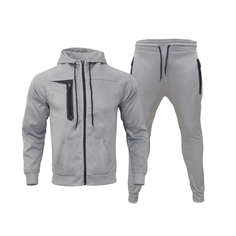 Custom Men's Hooded Athletic Tracksuit Casual 9