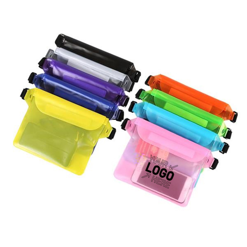 Waterproof Pouch Bag with Adjustable Waist Strap