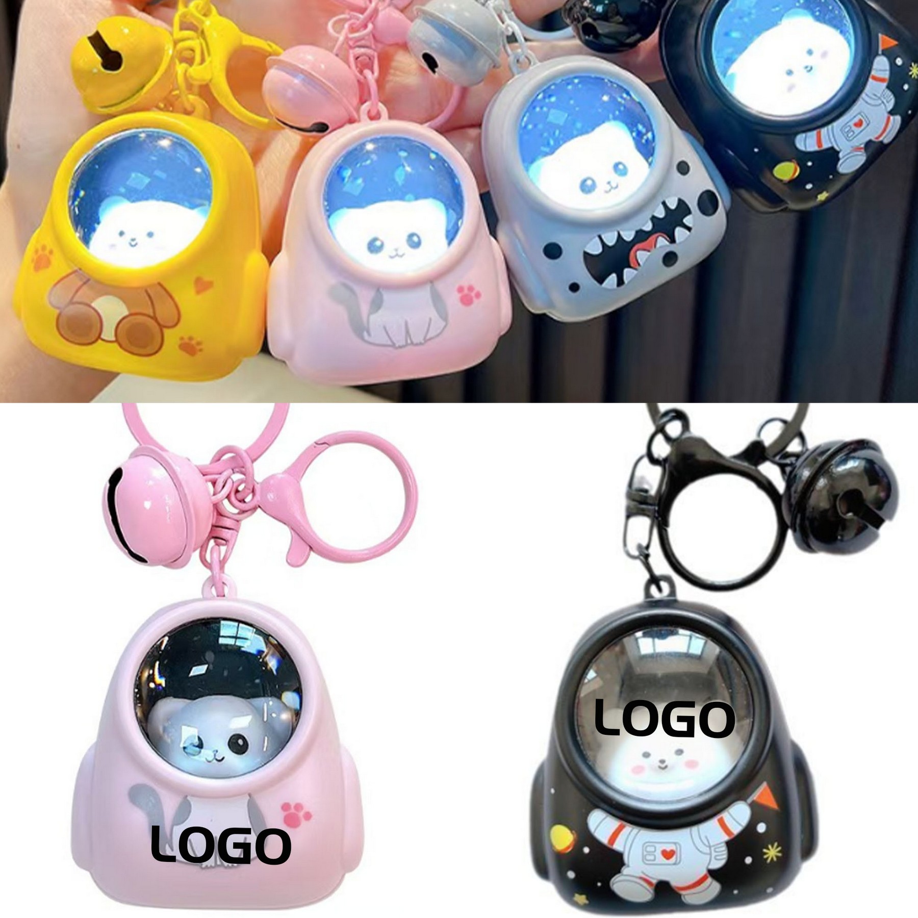 Glowing Keychain Doll / Anime Doll Keychain