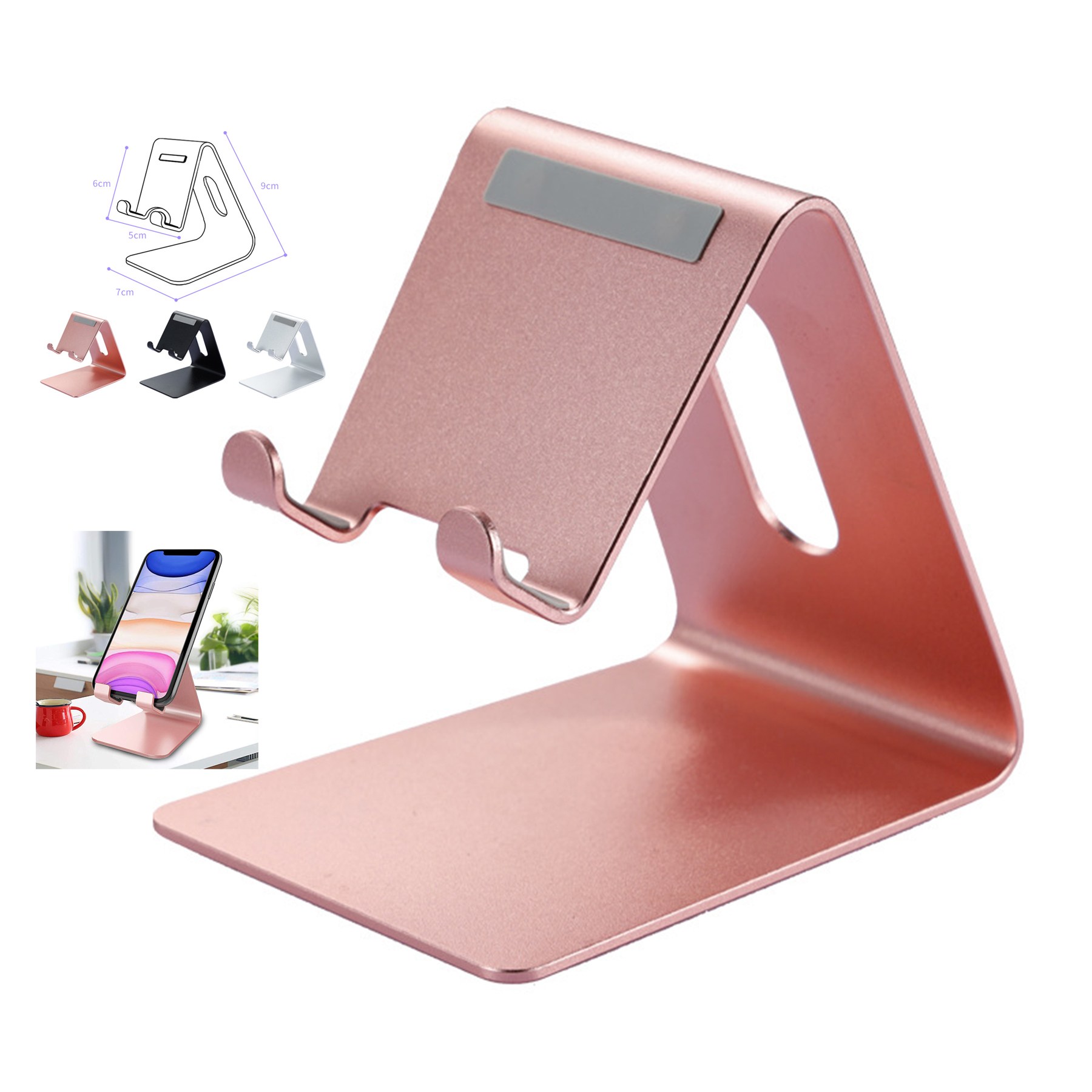 Aluminum Desktop Phone Stand