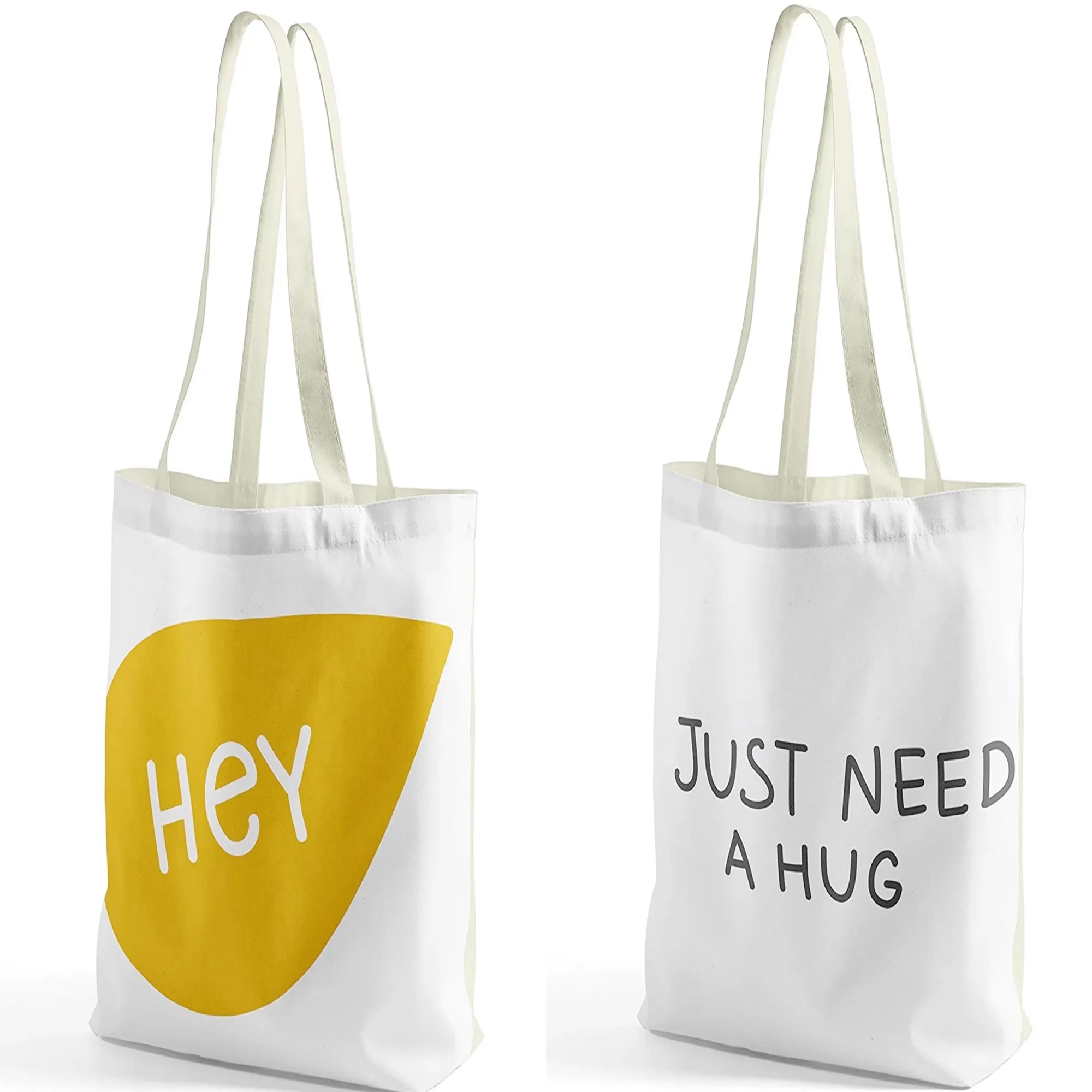 Classic Canvas Tote Bag. MOQ 100 PCS, custom tote bag with logo imprint 2