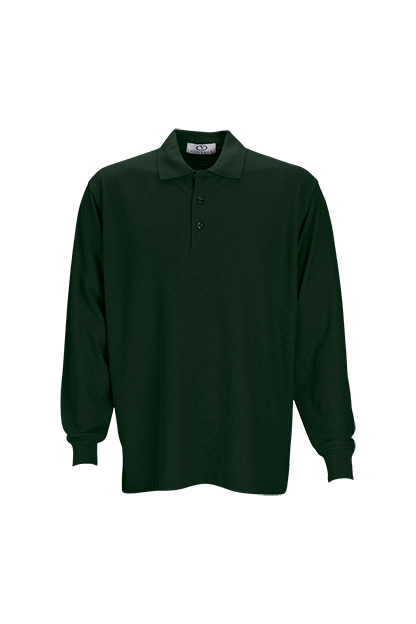 Long Sleeve Soft-Blend Double-Tuck Pique Polo 13