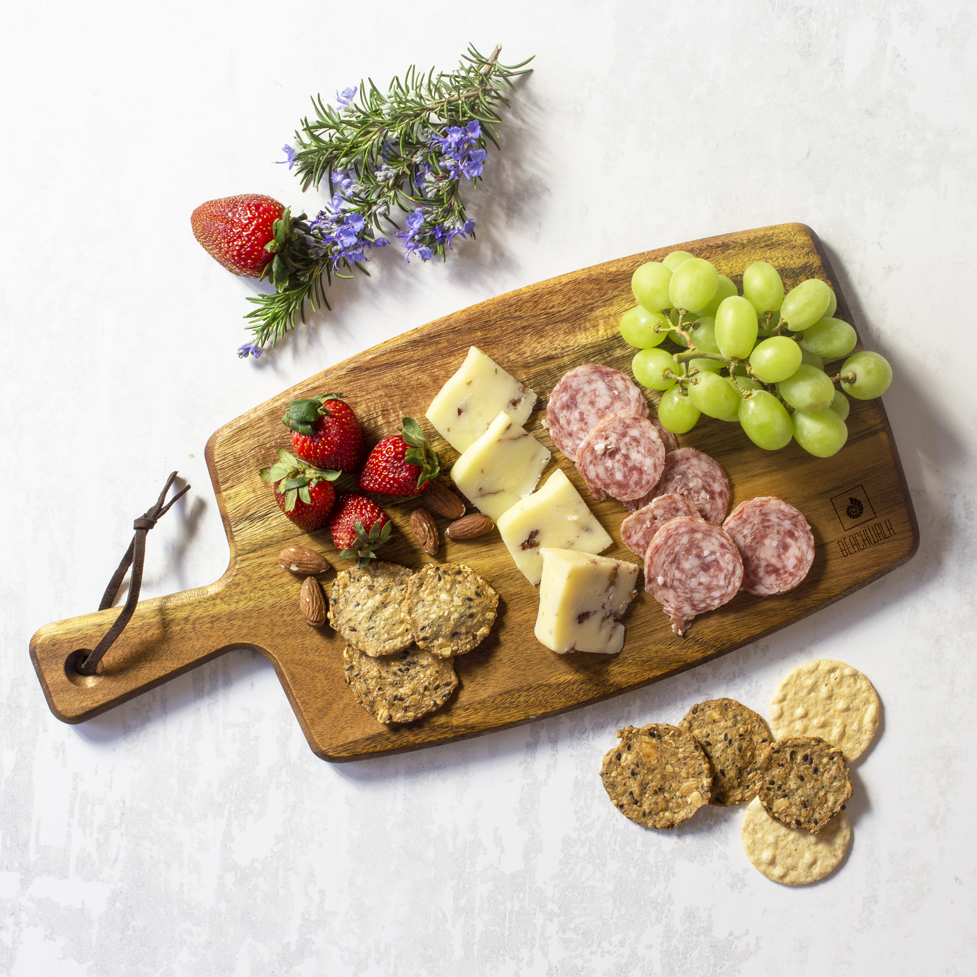Acacia Paddle Cutting Board 5