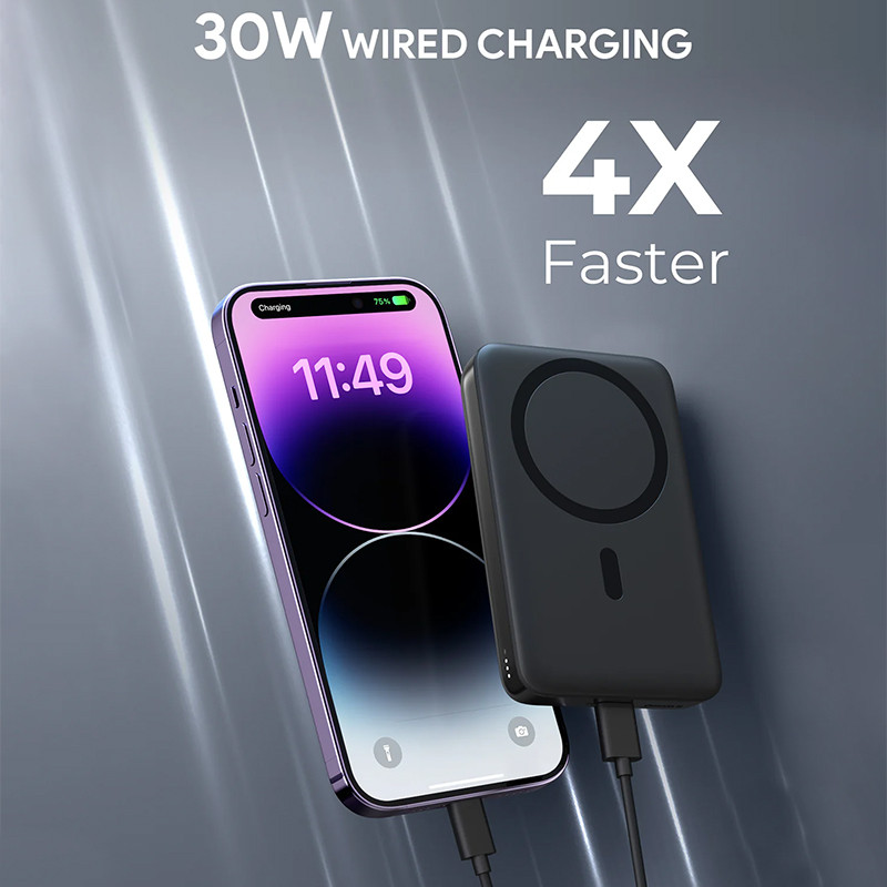 Aukey 10,000 mAh 30W MagSafe Power Bank 4