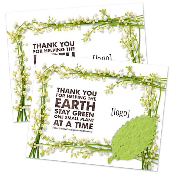 Seed Paper Shape Postcard 11