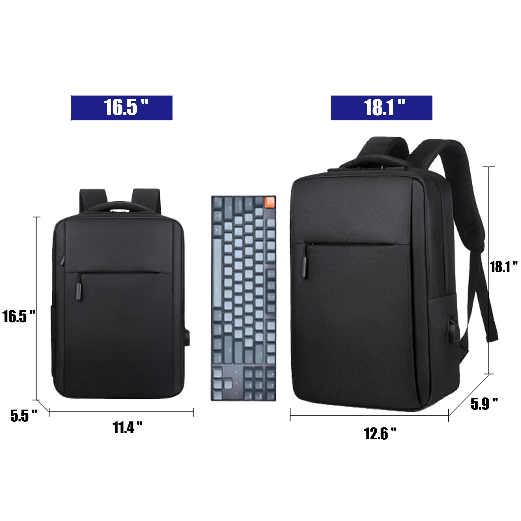 Travel Laptop Backpack with USB Charging Port 7
