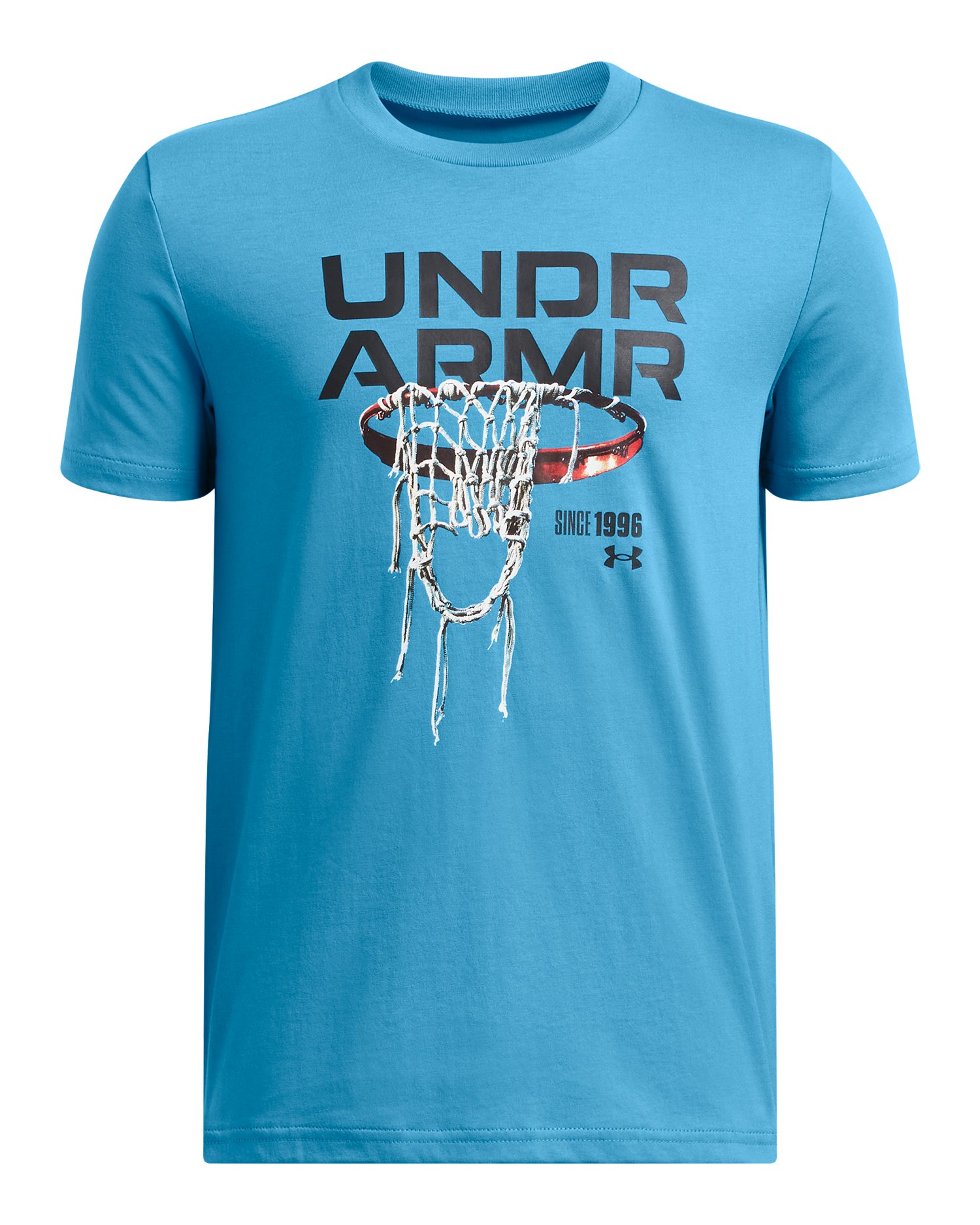 UA Hoops Net Boys' Short Sleeve 3