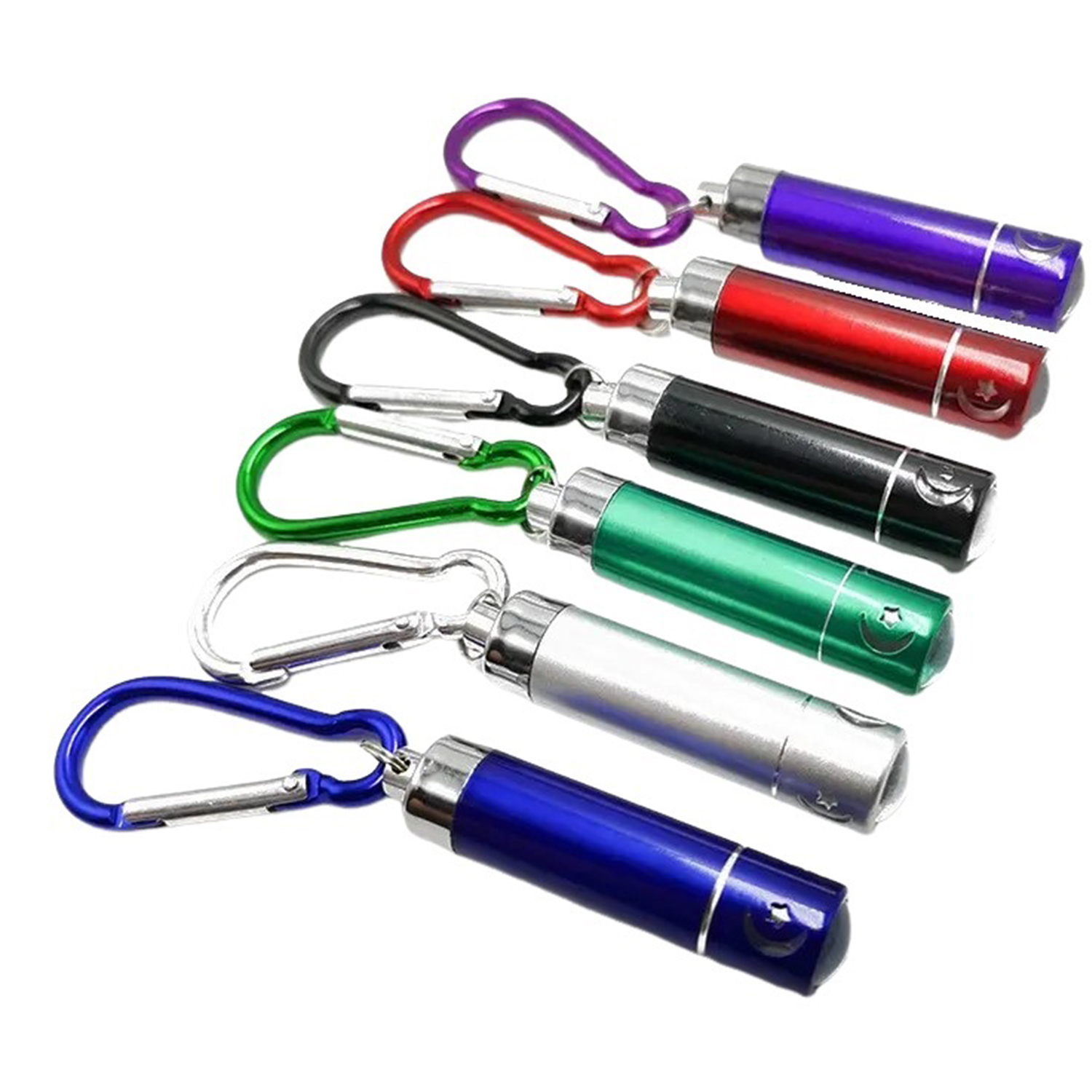 Mini Flashlight with Carabiner 9