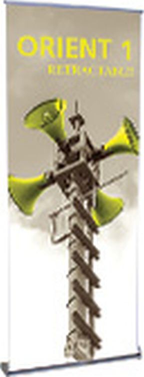 Orient 800 Silver Retractable Banner Stand