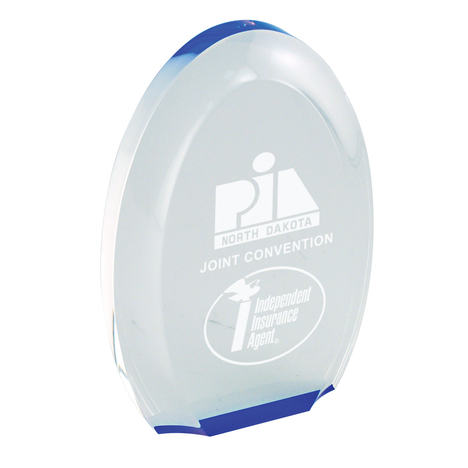 Oval Halo Acrylic Award 2