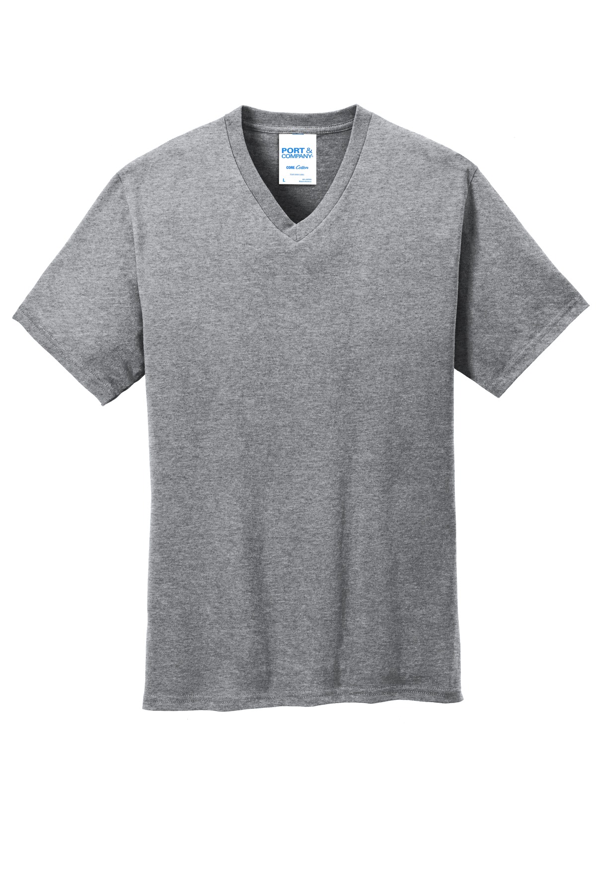 Port & Co Core Cotton V-Neck Tee. PC54V 37