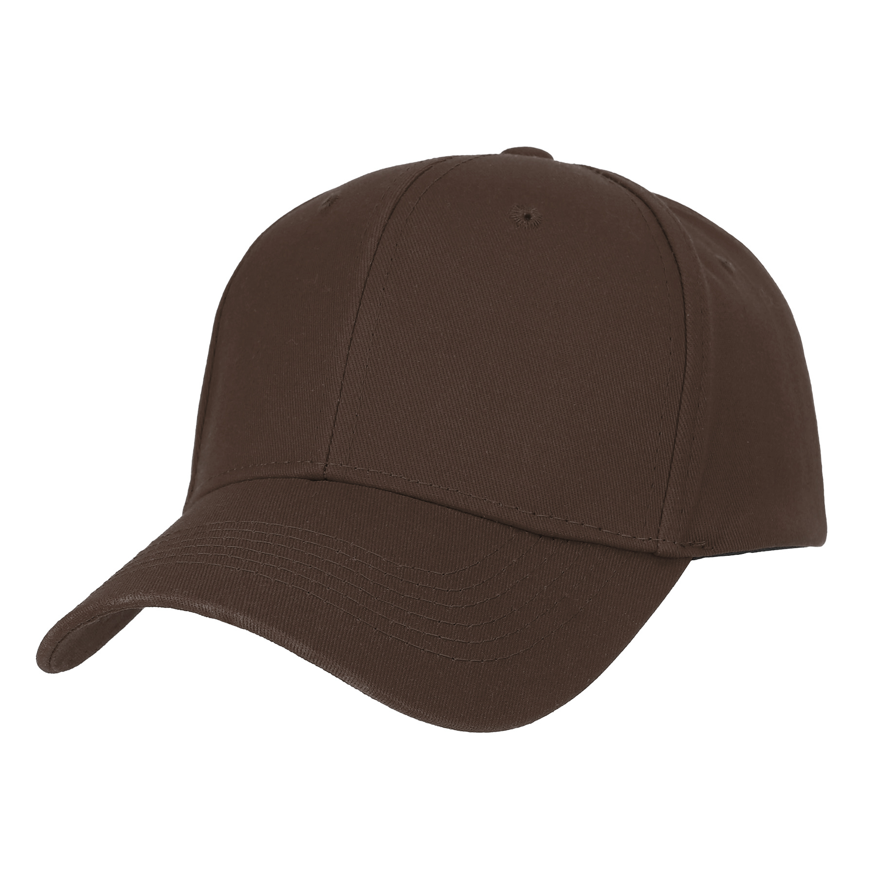 6 Panel 100% Cotton Twill Baseball Cap 5